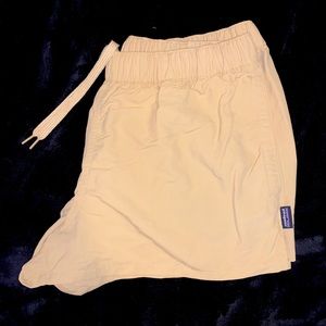 Patagonia Yellow Hiking Shorts